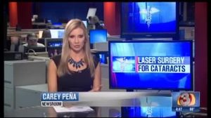Laser Cataract Surgery on News 3
