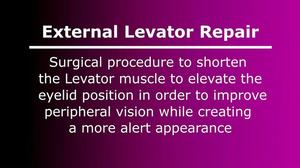 Levator Repair Surgery