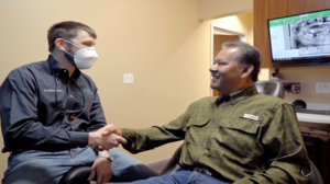 "I can talk to anybody like I used to do before."