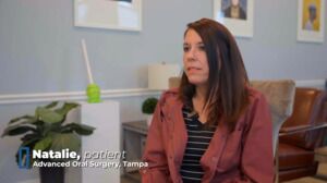 "After I came here, I felt a lot better."