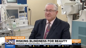 Eye Color Surgery on News 3